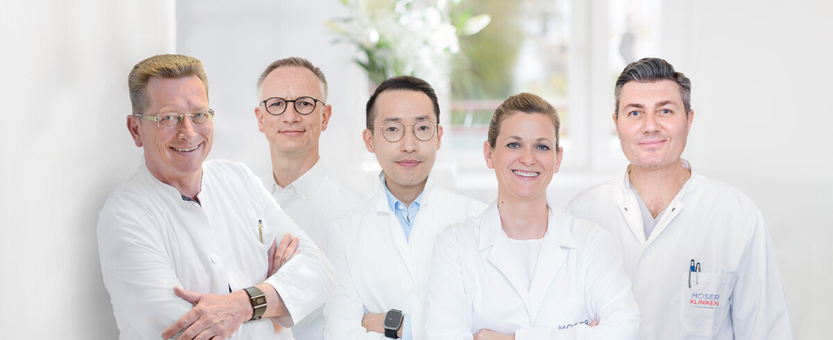 Spezialisten für Brustvergrößerung: Die Fachärzte der Moser Kliniken